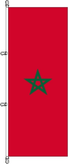 Marokko - Hochformatflagge
