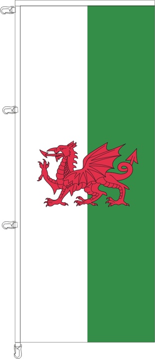 Wales - Auslegerflagge