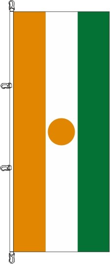 Niger - Hochformatflagge