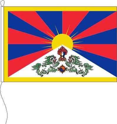Tibet - Querformatflagge