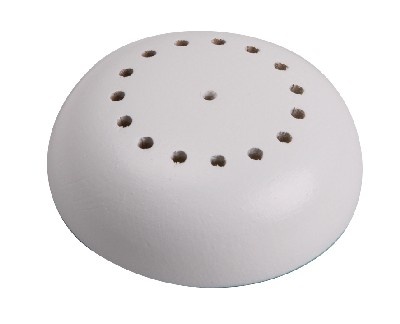 Papierfahnenständer Holz weiß lackiert 16-fach