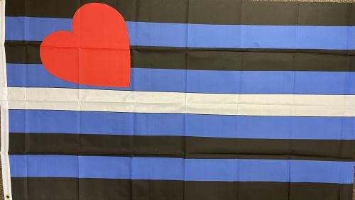Gay Pride Leather - preiswerte Alternative 150 x 90 cm - Q