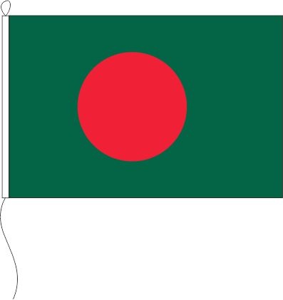 Bangladesch - Tischflagge 15 x 10 cm