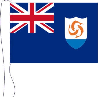 Anguilla - Tischflagge 25 x 15 cm