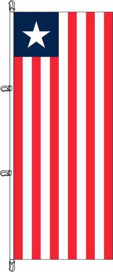 Liberia - Hochformatflagge