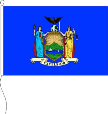 New York (Bundesstaat) - Querformatflagge