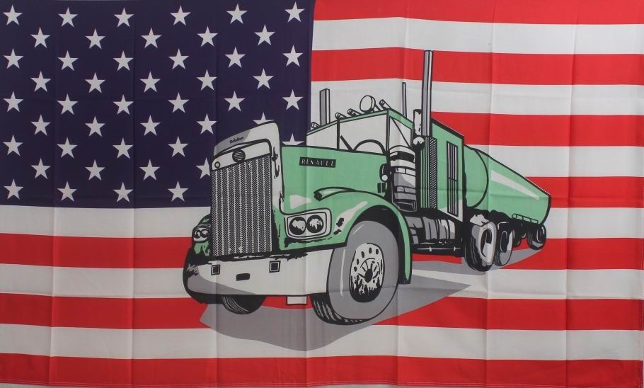USA mit LKW - preiswerte Alternative: 150 x 90 cm