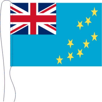 Tuvalu - Tischflagge 25 x 15 cm