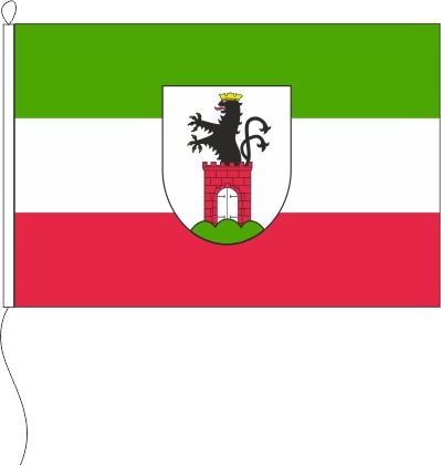 Bergen auf Rügen - Querformatflagge