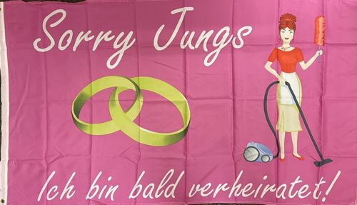 Junggesellinenabschied - preiswerte Alternative 150 x 90 cm - Q
