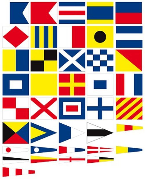 Signalflaggensatz - Signalflagge