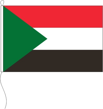 Sudan - Querformatflagge