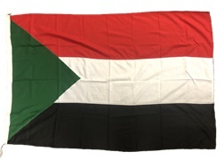 Sudan - Restposten - Querformatflagge