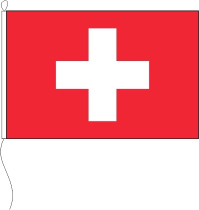 Schweiz - mit Zwischennaht - Querformatflagge