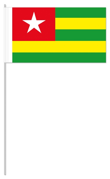 Togo (1 VE = 50 Stück) - Papierfahnen
