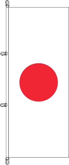 Japan - Hochformatflagge