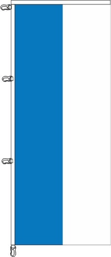 Lemgo ohne Wappen - Auslegerflagge