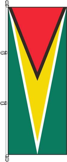 Guyana - Hochformatflagge