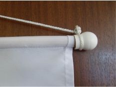 Bannereinrichtung oben für Flaggenbreite 120 cm