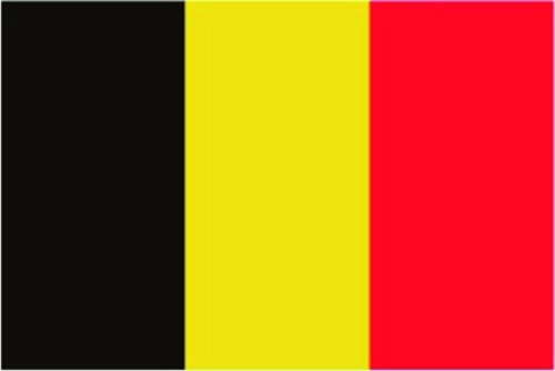 Belgien - Autofahne