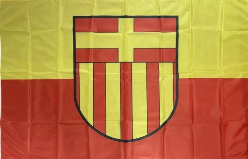Paderborn mit Wappen - Querformatflagge