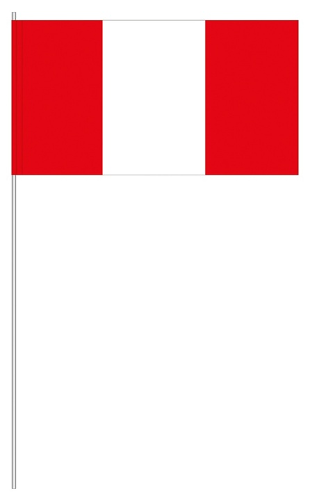Peru (1 VE = 50 Stück) - Papierfahnen