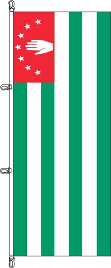 Abchasien - Hochformatflagge