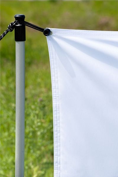 Logo Outdoor Clever Fix System mit Banner 300x100 cm Frontlit
