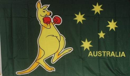 Boxendes Känguruh Australia - preiswerte Alternative: 150 x 90 cm