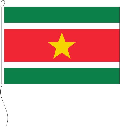 Surinam - Querformatflagge