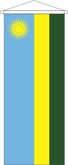 Ruanda - Bannerfahne