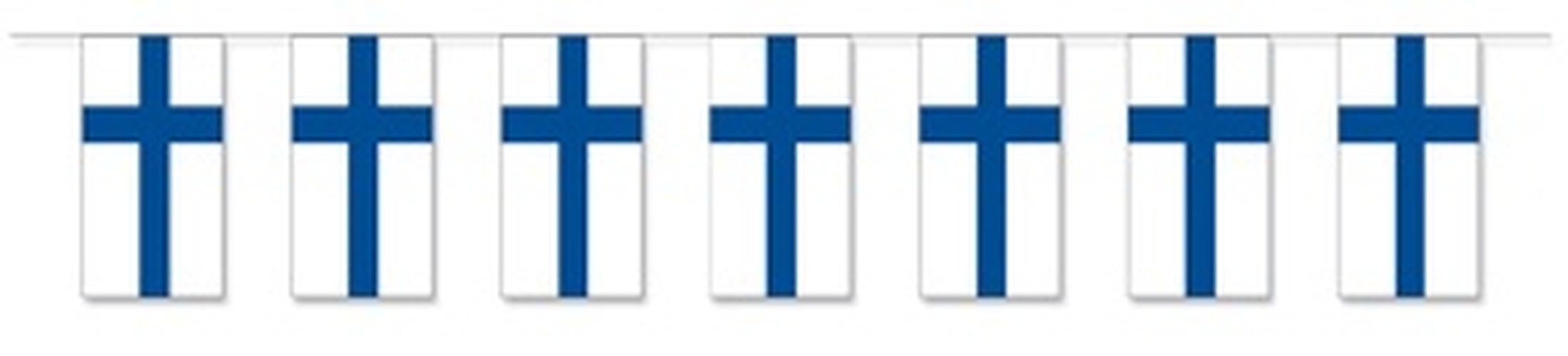 Fahnenkette Finnland - VE 10 Stück - WI
