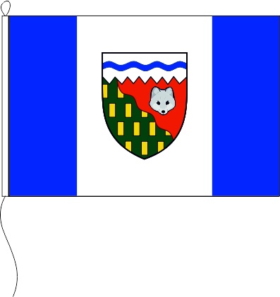 Nordwest-Territorien - Querformatflagge