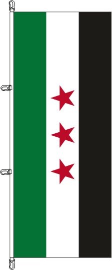 Syrien - Hochformatflagge