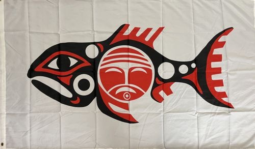 Chinook Nation (Indianer) - preiswerte Alternative: 150 x 90 cm