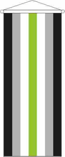 Agender Pride - Bannerfahne