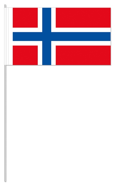Norwegen (1 VE = 50 Stück) - Papierfahnen