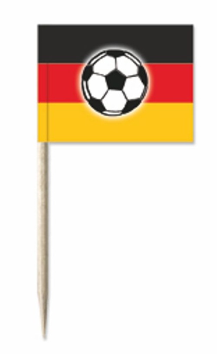 Fußball auf Deutschland (1 VE = 50 Stück) - Käsepicker