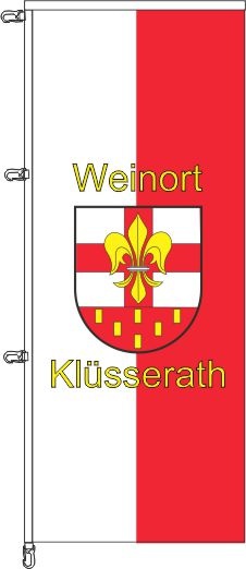 Klüsserath Weinort - Auslegerflagge