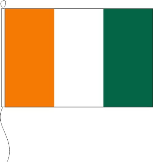 Elfenbeinküste - mit Zwischennaht - Querformatflagge