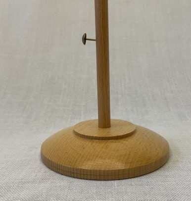 Tischflaggenständer Holz natur Stufe ca. 42 cm hoch - Restbestand