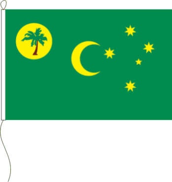 Kokosinseln (Australien) - Querformatflagge