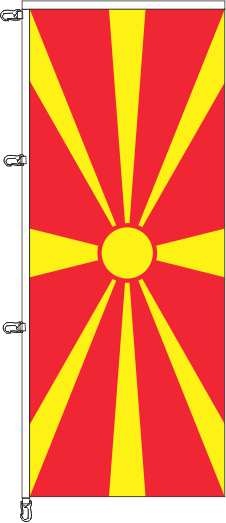 Nordmazedonien - Auslegerflagge