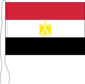 Ägypten - Tischflagge 25 x 15 cm