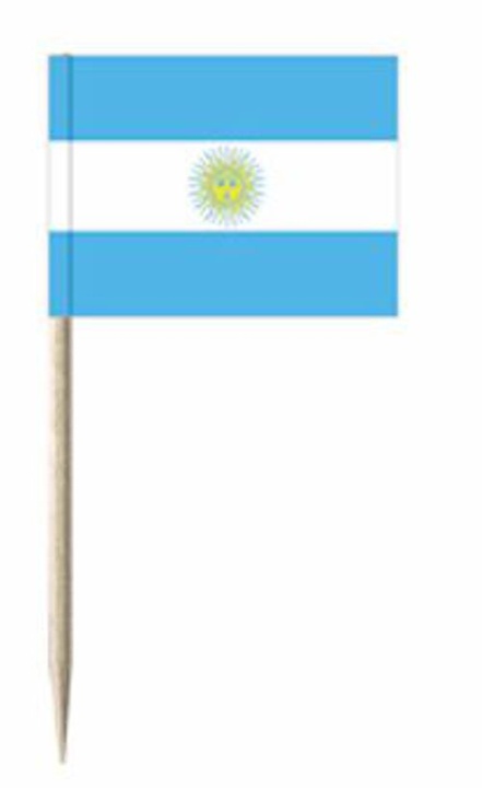 Argentinien mit Wappen (1 VE = 50 Stück) - Käsepicker