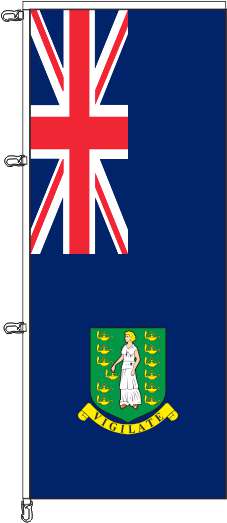 Jungferninseln (britisch), blaugrundig - Auslegerflagge
