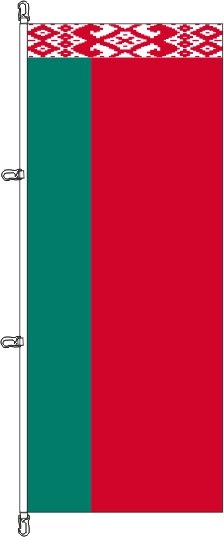Weißrussland - Hochformatflagge