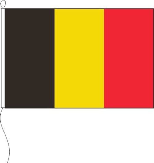 Belgien - Tischflagge 15 x 10 cm