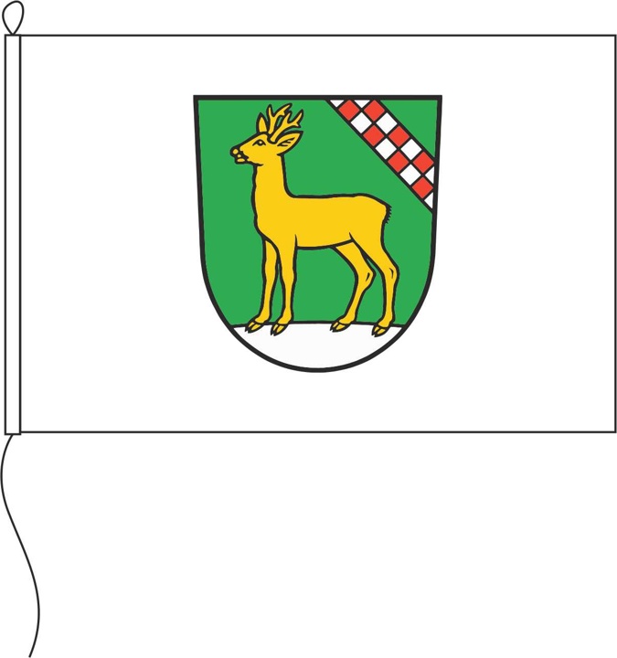 Rehfelde - Querformatflagge