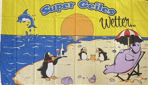 Super geiles Wetter - preiswerte Alternative: 150 x 90 cm